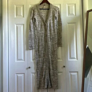 Free People Beverly Longline Duster size XS